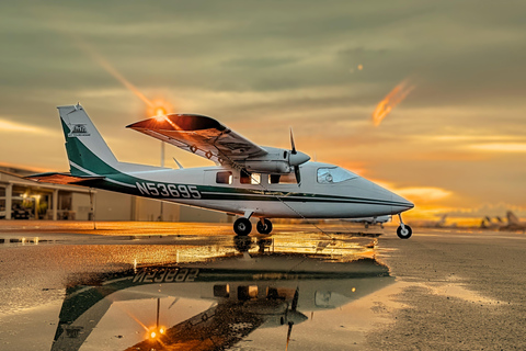 Miami Beach & Ocean Views: Private Air Tour for group of 4.