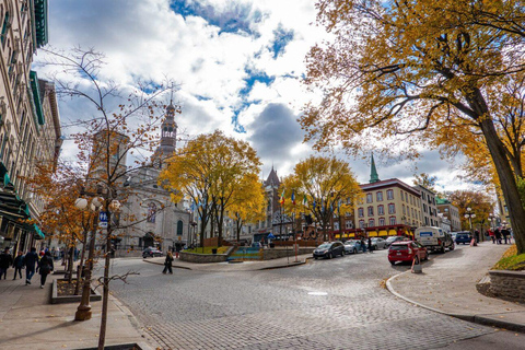 Passeio romântico em Quebec a pé para casais