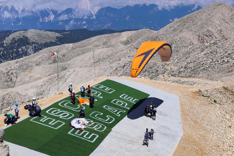 Kemer: Paragliding with Hotel Transfer & Cable Car