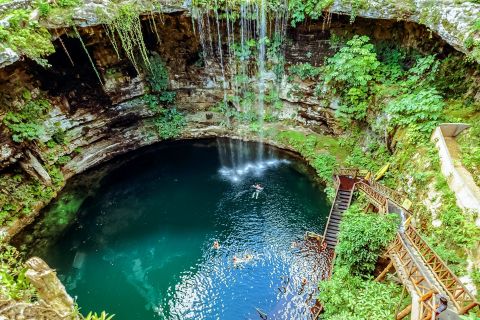 Excursão com Tudo Incluído a Chichén Itzá, Cenote e Valladolid