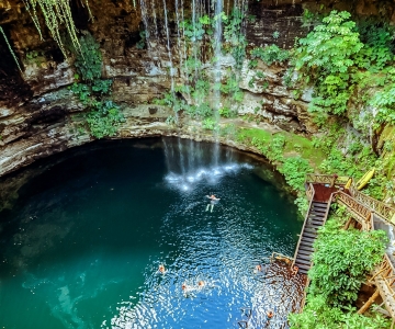 Chichen Itza, Cenote og Valladolid All Inclusive-tur