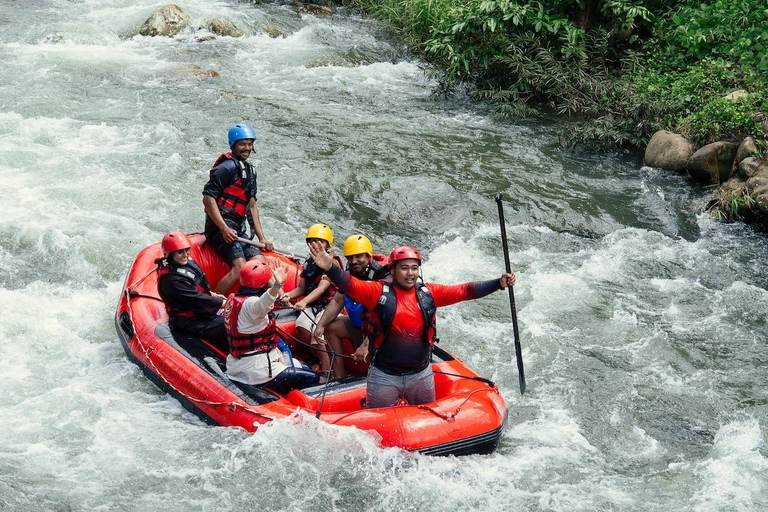 From Khao Lak: ATV & Rafting with Waterfall and Temple Visit From Khao Lak: Rafting 9 km. + ATV + Waterfall + Temple