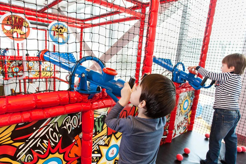 Macau: Entry Ticket to Kids’ City Indoor Play Zones City of Dreams Kids’ City 1 Kid + 1 Adult (2h) Regular Days
