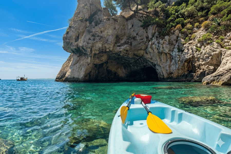 Marseille: Kajakausflug. Foto: GetYourGuide