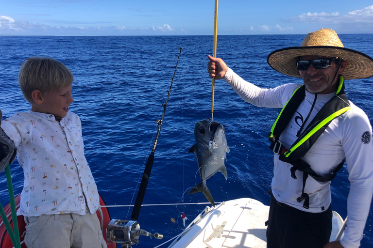 Guadeloupe:half Day on catamaran les Saintes, terre de haut