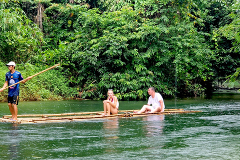 Khao Lak: Jangada de Bambu, ATV e Tour Particular das Tartarugas MarinhasKhao Lak: Tour particular com jangada de bambu, ATV e tartarugas marinhas