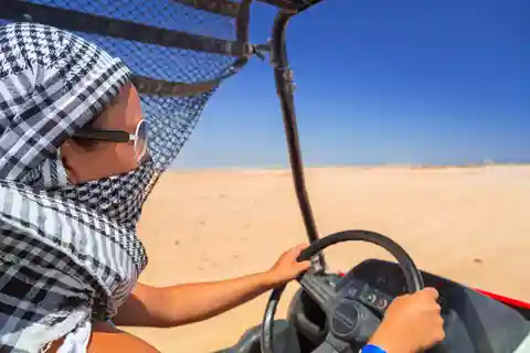 Hurghada: Quad, Jeep, Camel and Buggy Safari with BBQ Dinner