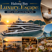 Halong Bay Luxury Escape: 2D1N or 3D2N on a 6-Star Yacht