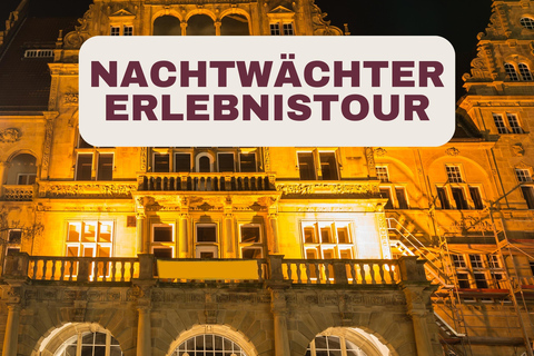 Bielefeld: visita guiada com guarda noturno (passeio de aventura)Bielefeld: Visita ao guarda-noturno (visita de aventura)