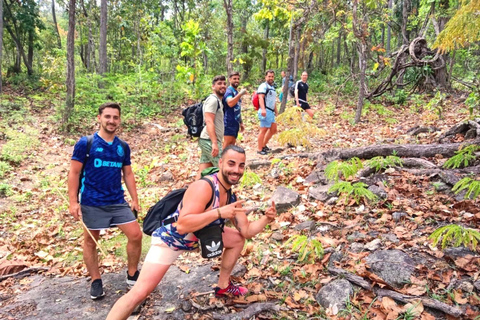 Chiang Mai: 2-Day Jungle Trek with Elephant Farm & Raft Ride Hotel Pickup and Drop-off (within Pickup Area)
