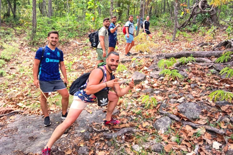 Chiang Mai: 2-Day Jungle Trek with Elephant Farm & Raft Ride Hotel Pickup and Drop-off (within Pickup Area)