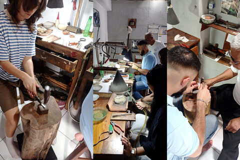 Kotagede: Silberschmiedeerfahrung mit einem lokalen Silberschmied