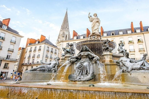 Nantes : Wandeltour langs must-see attracties2 uur privé wandeltour