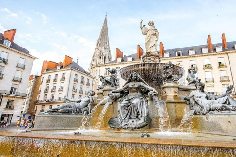 Nantes : Wandeltour langs must-see attracties2 uur privé wandeltour