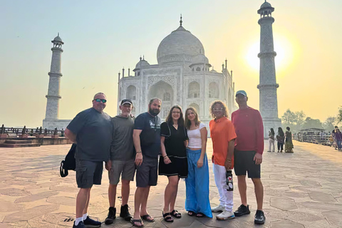 From Delhi: Private Taj Mahal & Agra Day Tour with 5* Meal Private Tour From Delhi - Car, Guide, Tickets & 5-Star Meal