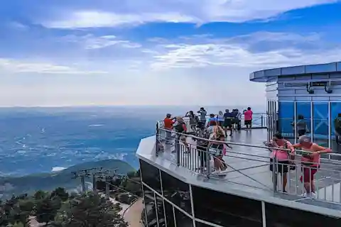 From Durresi/Lalezi: Tirana or Mount Dajti, and Zipline