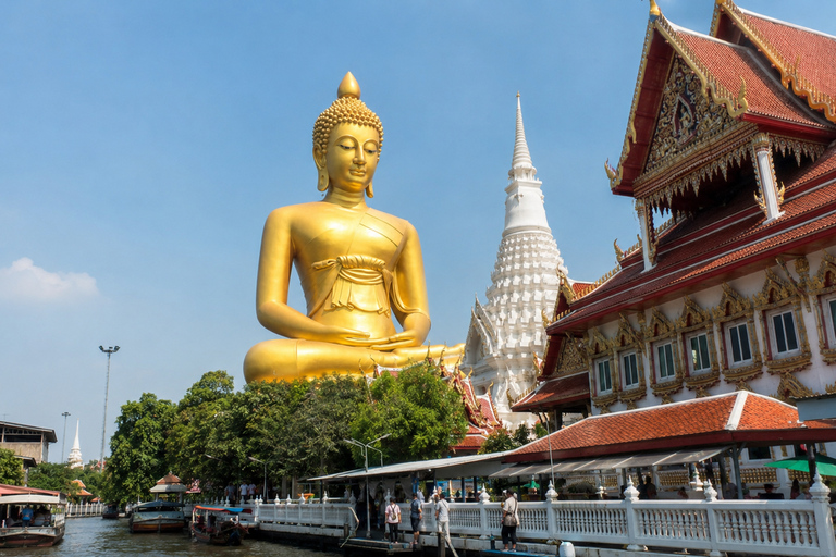 Bangkok: Canal Long-Tail Boat Tour Wat Paknam & Local Life Private Canal Long-Tail Boat Tour Wat Paknam. English Guide