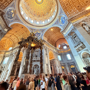 Vatikan: Petersdom, Untergrund und Aufstieg zur Domkuppel