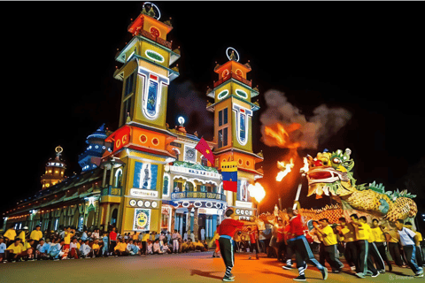 Van Ho Chi Minh: Zwarte Maagdenberg &amp; Cao Dai Heilige Mis