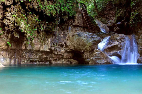 Cachoeira de Damajagua e tirolesa especial para cruzeiristas