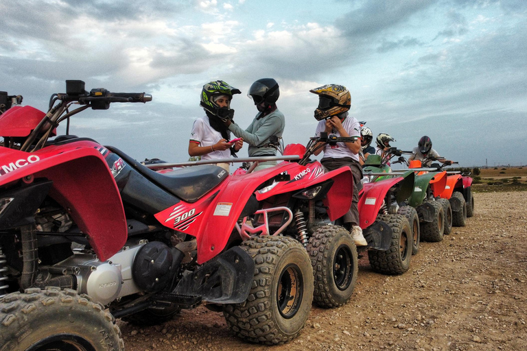 Aventure en quad dans la palmeraie