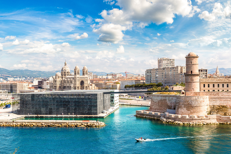 Marseille: panoramische rondleiding door Hop-On Hop-Off ColorbusColorbus rode lijn