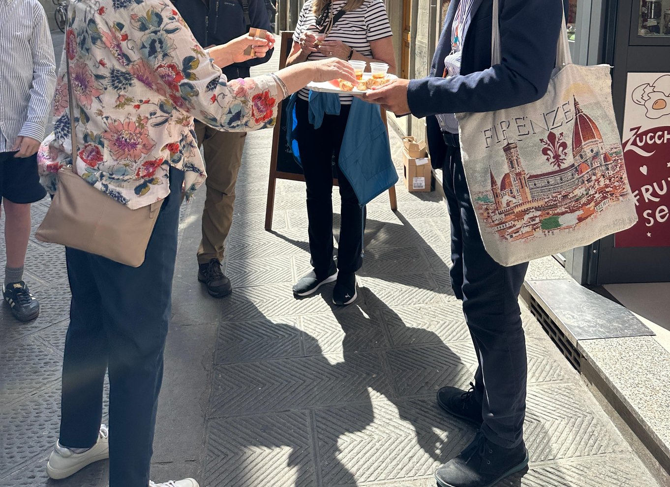 Firenze: Street Food Tour med vin og lokal guide
