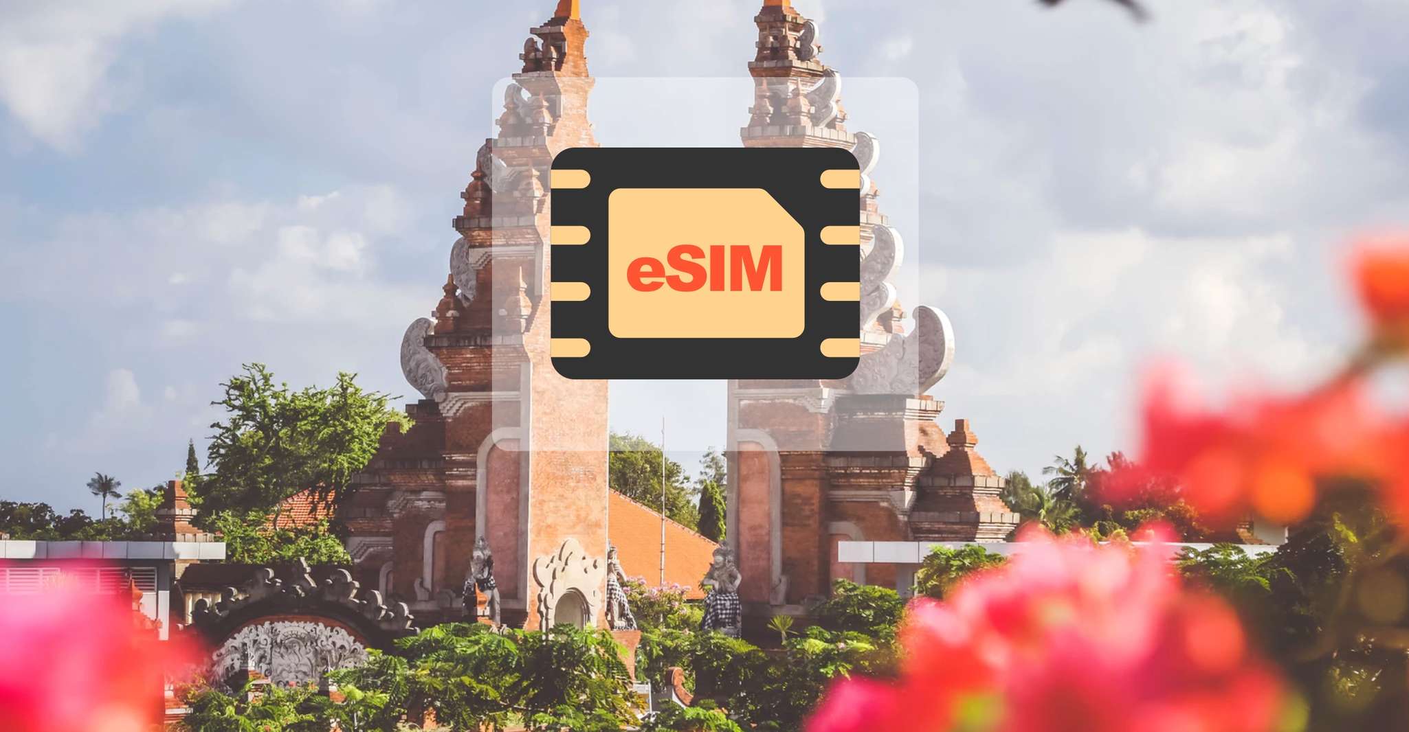 Indonesië, eSIM Mobile Data Plan - Hizvo