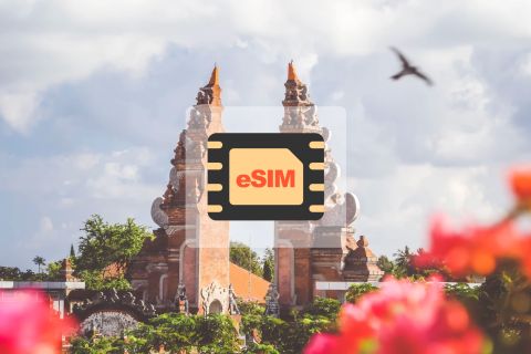 Indonesië: eSIM mobiel data-abonnement