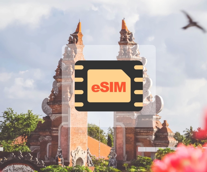 Indonésia: plano de dados móveis eSIM