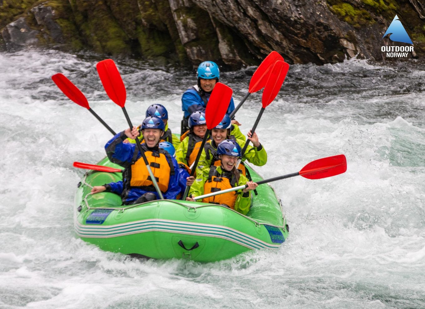 Voss: Spændende guidet whitewater-raftingtur