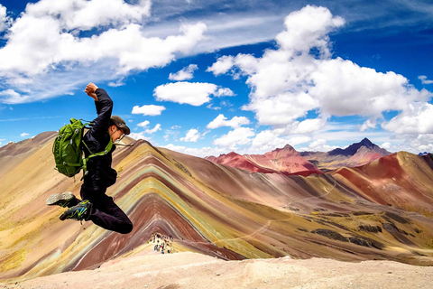 Von Cusco aus: Rainbow Mountain 1-Tag + Frühstück und Mittagessen