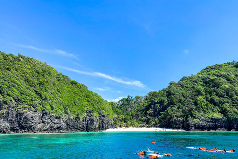 From Phuket: Lazy Snorkel & Explore at Bamboo & Phi Phi