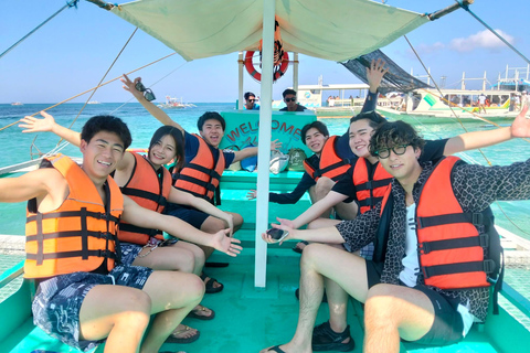 Boracay Private Island-Hopping Tour and Buffet Dinner