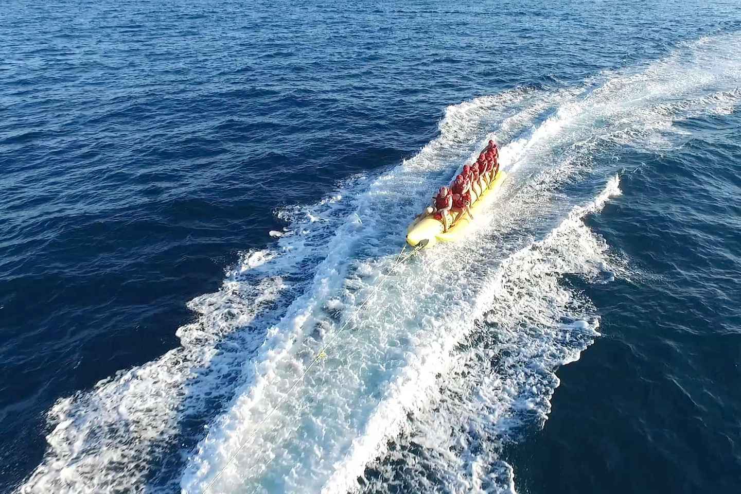 St. George’s Bay: Inflatable Banana Boat Ride
