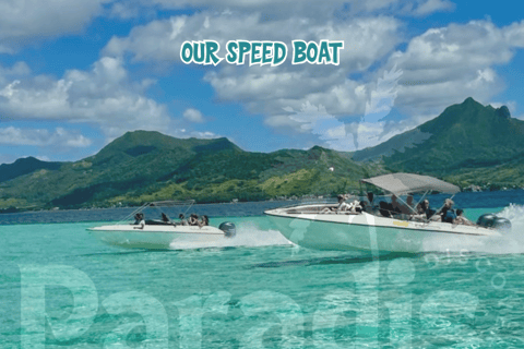 Mauricio: excursión en lancha rápida a la Isla del Ciervo con almuerzo y bebidasMauricio: excursión en lancha rápida a la isla aux Cerfs con almuerzo y bebidas