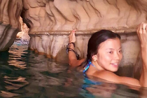 Shared Wadi Shab Trek, Swim, Cave, Beach & Sinkhole Tour