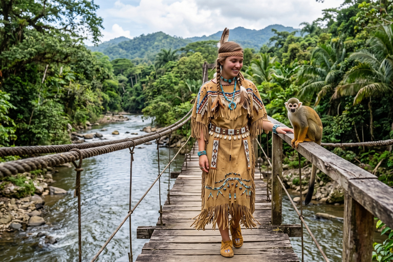 Monkeys & Cultural Plantation with Transport Monkey Adventure Without Transportation