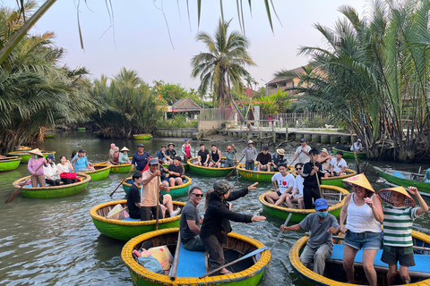 Hoi An: Basket Boat, Lantern Making Class & Hoai River Ride