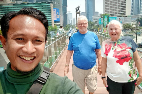 Tour di mezza giornata di Jakarta con visita alla città moderna e alla città vecchia