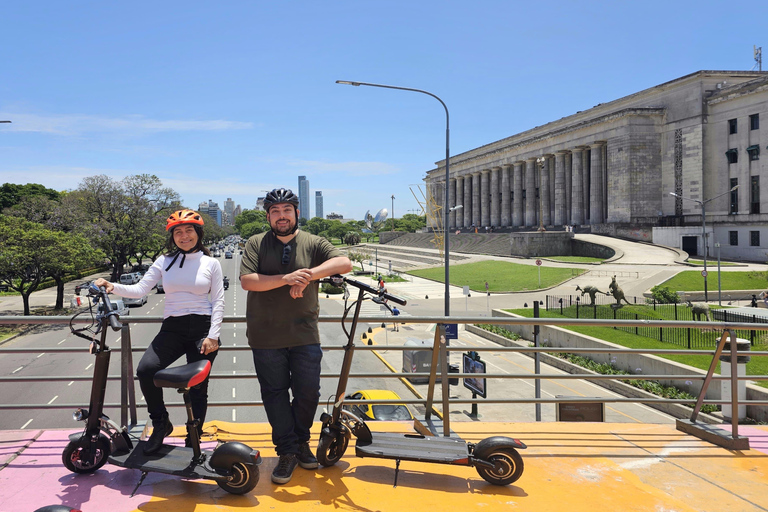 Buenos Aires in one day in electric scooter