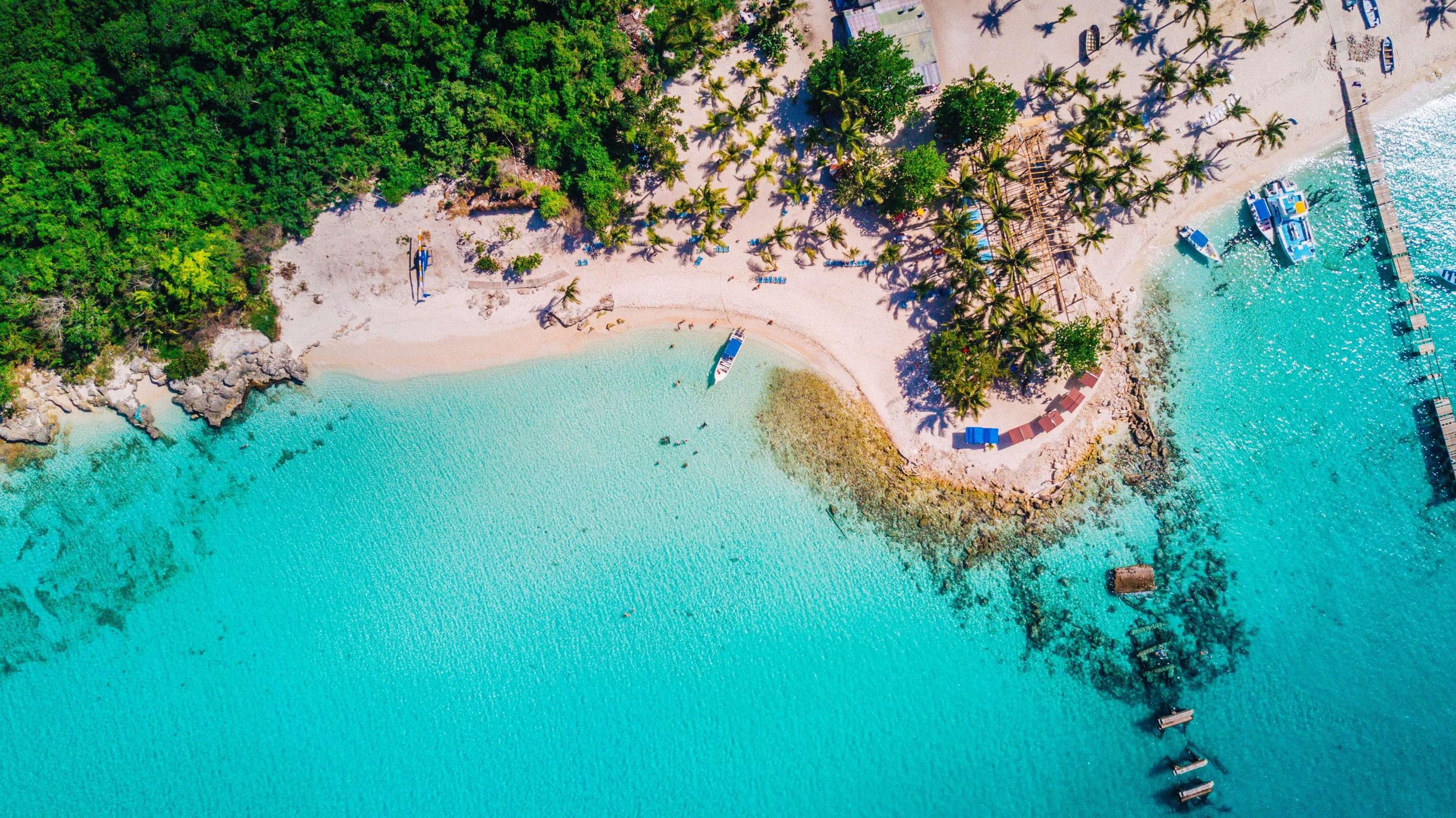 Punta Cana - Santo Domingo: Saona Island VIP Katamaran-Tour