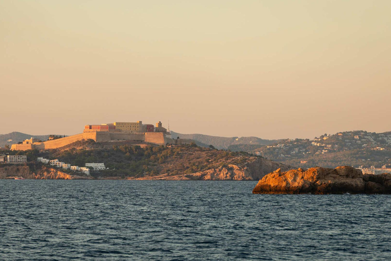 Ibiza: Formentera Full-Day Boat Trip with Sunset Party