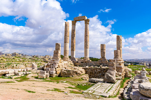 Storia romana, greca e islamica - Pranzo e carrello con cavo inclusiGiordania: Tour della Giornata della Storia Romana con Teleferik Ride ad Ajloun