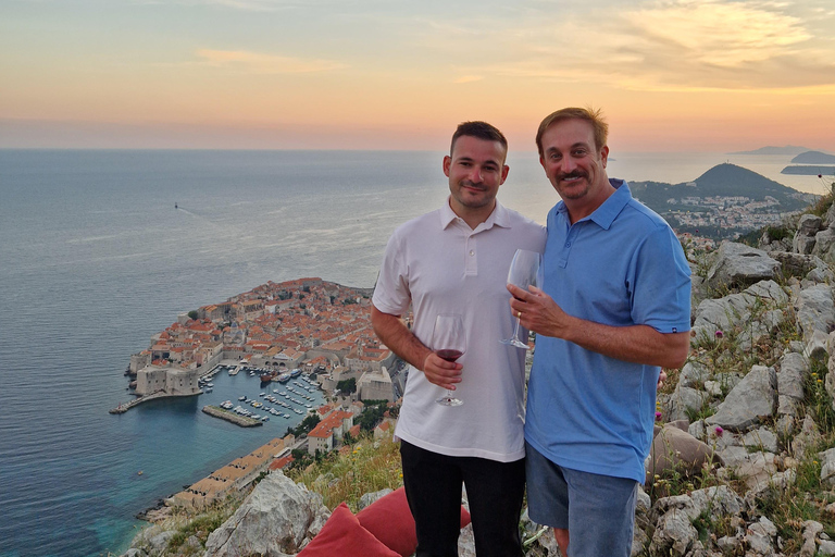 Dubrovnik: Cata de vinos al atardecer en Panorama Point