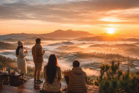 Da Lat: Clouds at Sunrise Tour, Tea Hill, & Strawberry Farm