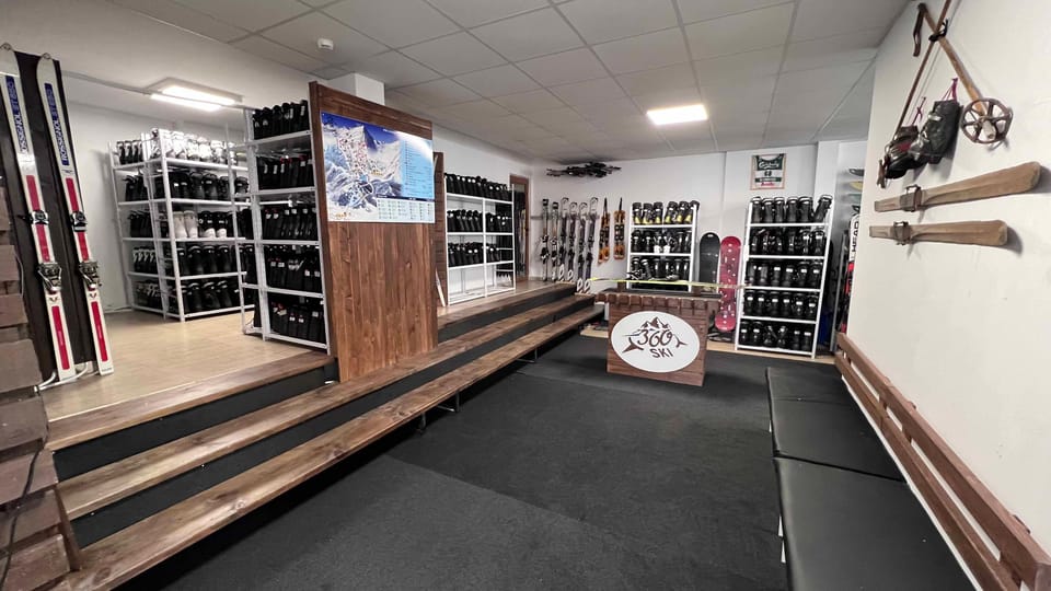 Alquiler de equipos de esquí y snowboard en Bansko - Hizvo