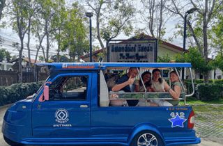 Ab Bangkok: Tuk-Tuk-Tour zum historischen Ayutthaya mit optionaler Bootsfahrt