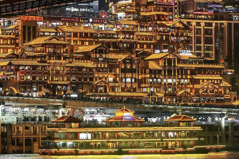Zhangjiajie to Chongqing by bullet train city highlight tour