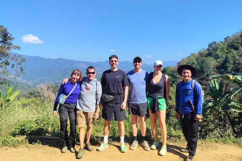 Chiang Rai: Hill Tribe Trek, Waterfall, & Hot Springs Tour